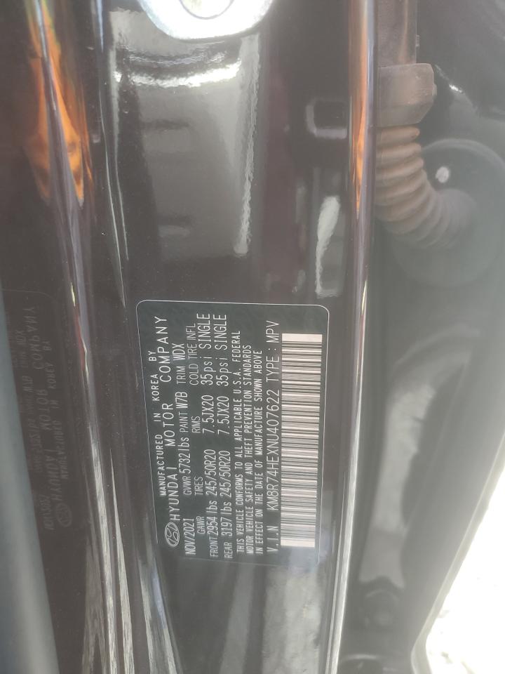 KM8R74HEXNU407622 2022 Hyundai Palisade Calligraphy