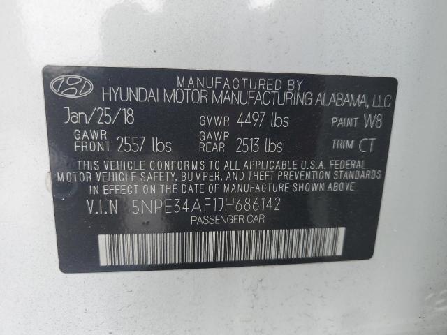 2018 HYUNDAI SONATA SPO - 5NPE34AF1JH686142