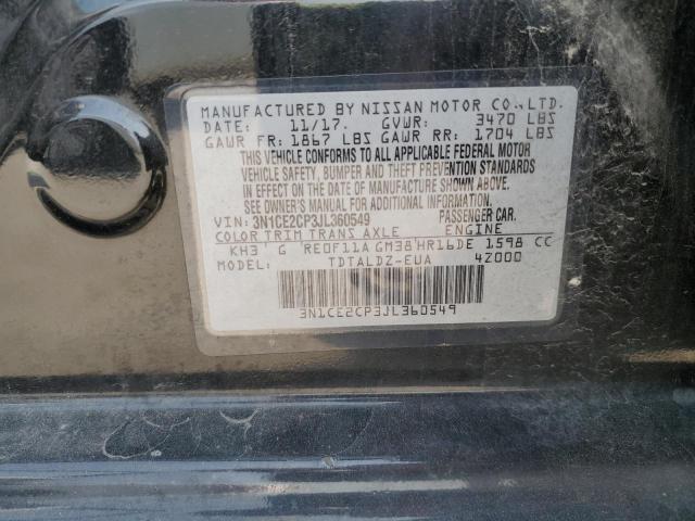 2018 NISSAN VERSA NOTE - 3N1CE2CP3JL360549