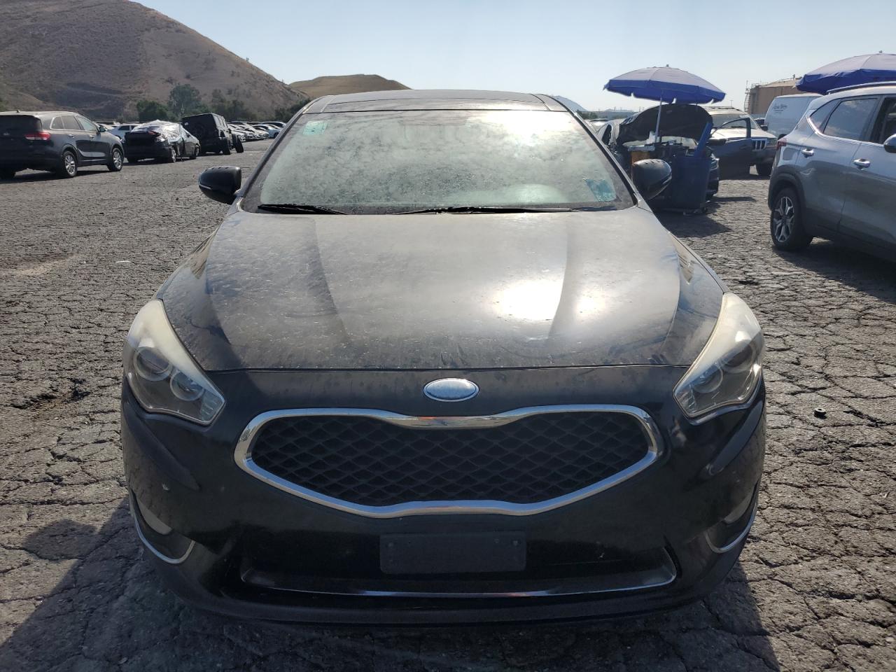 2014 Kia Cadenza Premium vin: KNALN4D74E5127435