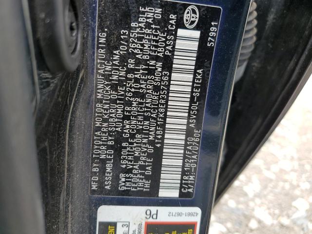 VIN 4T4BF1FK8ER357563 2014 Toyota Camry, L no.12