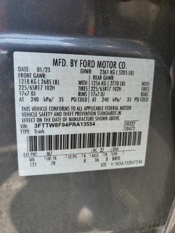 2023 FORD MAVERICK X - 3FTTW8F94PRA13554