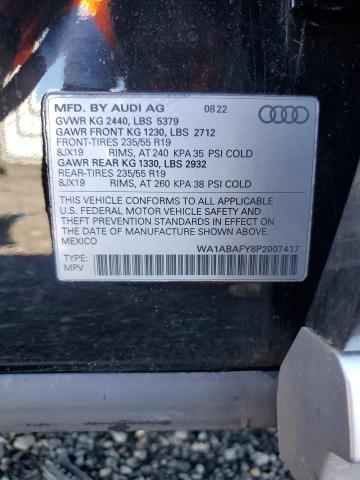 VIN WA1ABAFY8P2007417 2023 Audi Q5, Premium 40 no.13