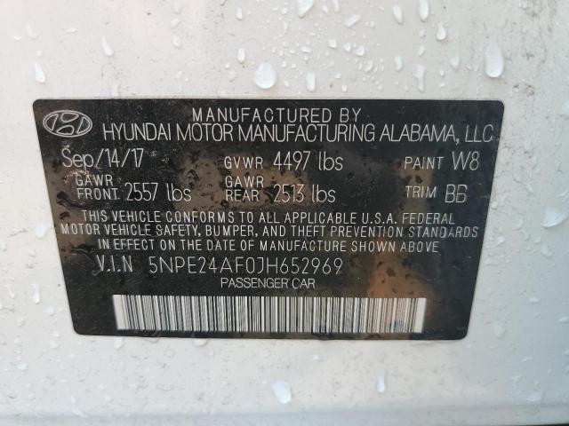 2018 HYUNDAI SONATA SE - 5NPE24AF0JH652969