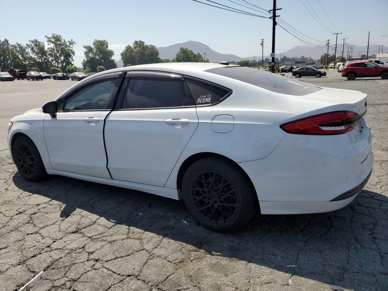 2018 Ford Fusion Se vin: 3FA6P0HD9JR253306