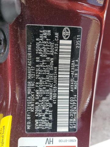 2018 Toyota Avalon Hybrid VIN: 4T1BD1EB1JU063448 Lot: 61630704