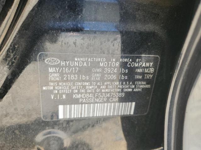 2018 HYUNDAI ELANTRA SE - KMHD84LF5JU475389