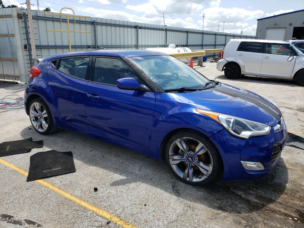 Lot #2943211487 2012 HYUNDAI VELOSTER