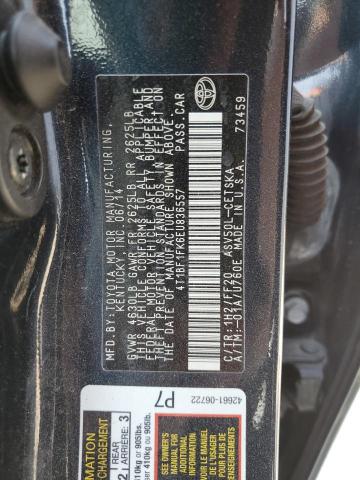 VIN 4T1BF1FK6EU836557 2014 Toyota Camry, L no.12