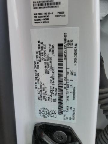 2018 Ford F150 Supercrew VIN: 1FTFW1E54JFC18332 Lot: 62121314