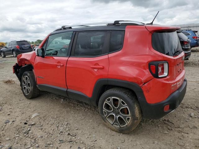 Vin: zaccjbdb1hpe93582, lot: 64261214, jeep renegade limited 20172