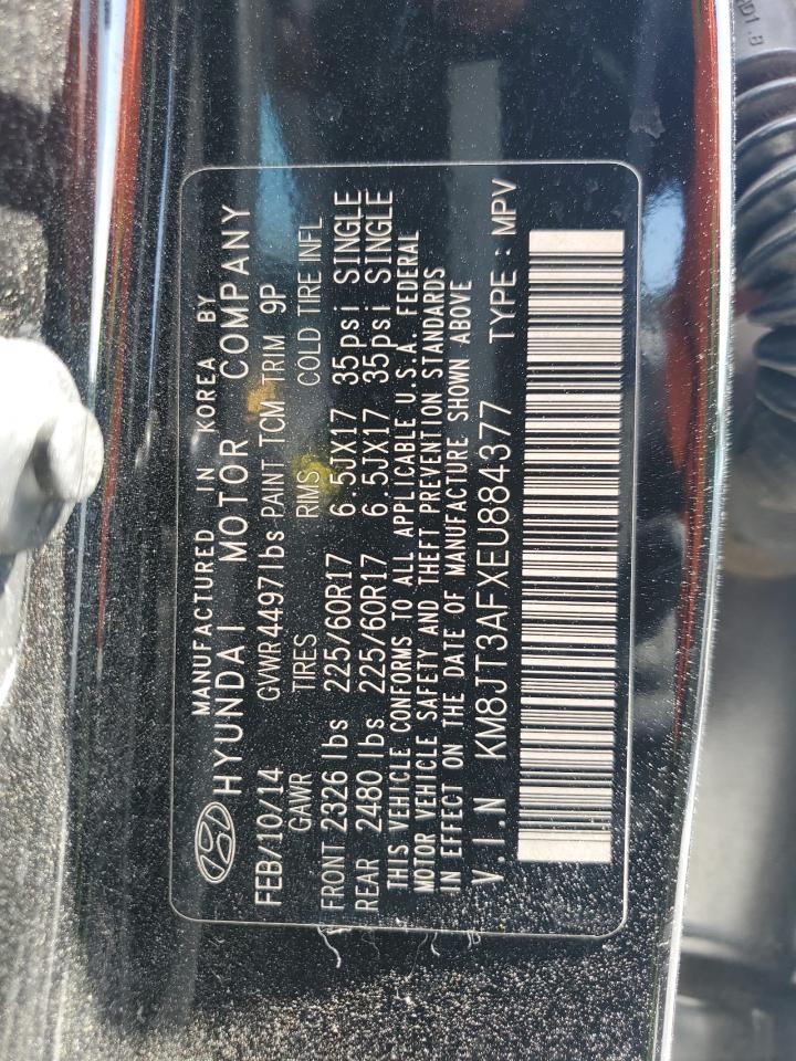 KM8JT3AFXEU884377 2014 Hyundai Tucson Gls