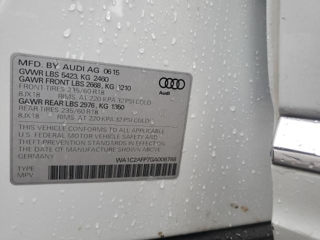 VIN WA1C2AFP7GA008788 2016 Audi Q5, Premium no.13