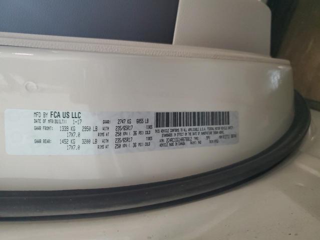 2017 CHRYSLER PACIFICA T - 2C4RC1DG1HR676812