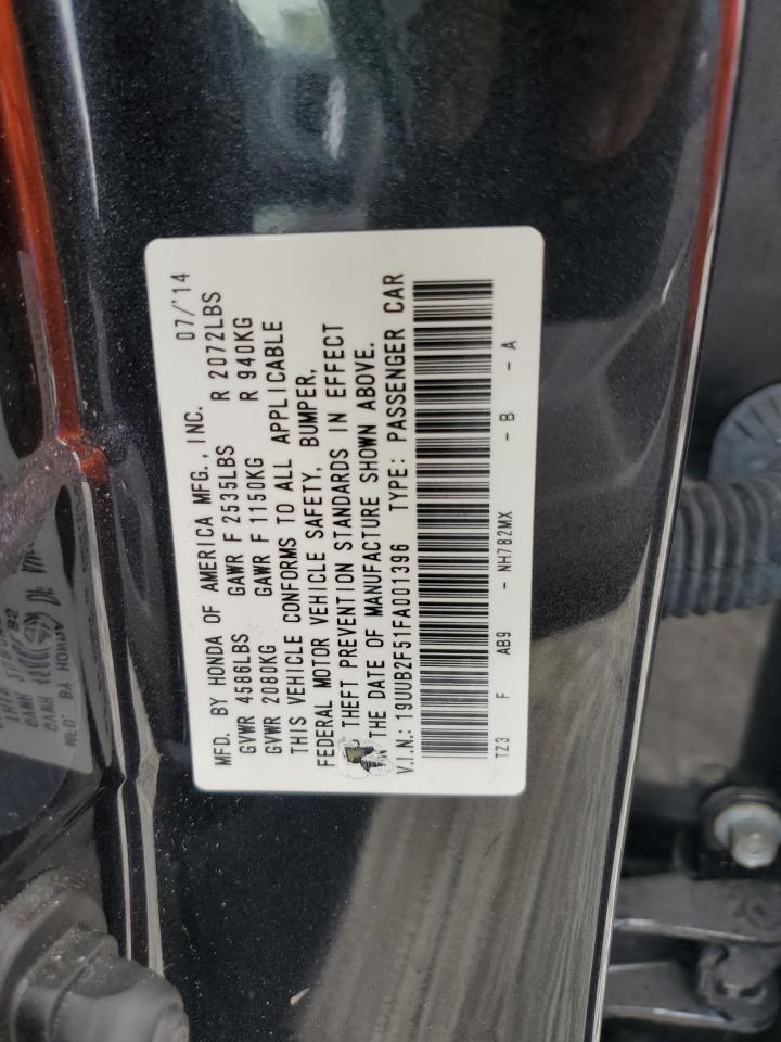 19UUB2F51FA001396 2015 Acura Tlx Tech