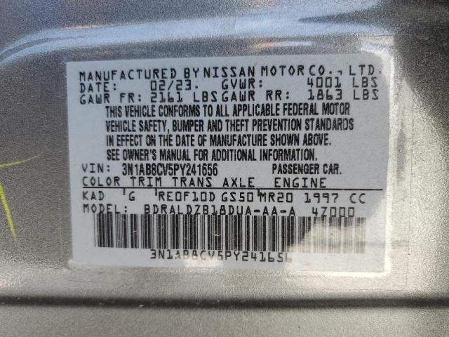 2023 Nissan Sentra Sv VIN: 3N1AB8CV5PY241656 Lot: 62261194