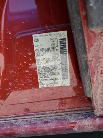 2013 Nissan Xterra X VIN: 5N1AN0NW4DN824879 Lot: 61852464