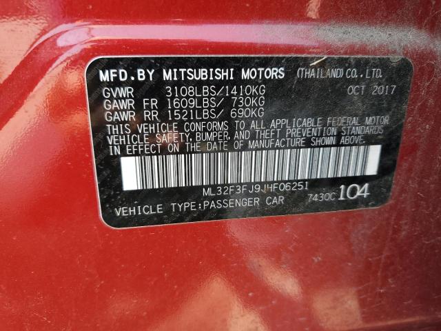 2018 MITSUBISHI MIRAGE G4 - ML32F3FJ9JHF06251