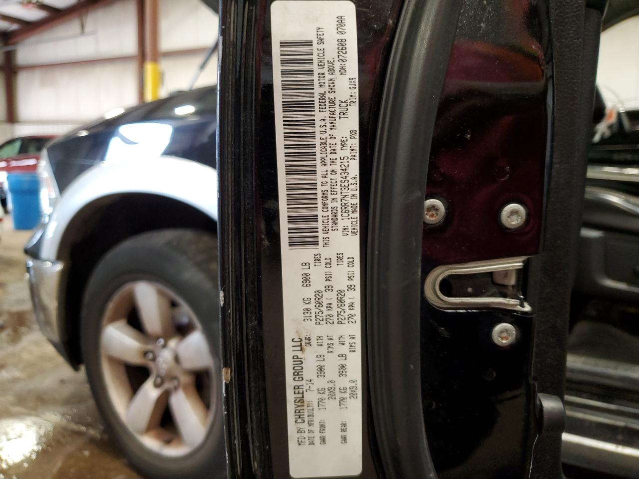 1C6RR7NT3ES434215 2014 Ram 1500 Laramie