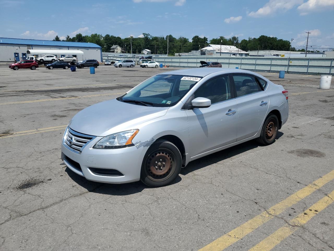 2015 Nissan Sentra S vin: 3N1AB7AP1FL656774