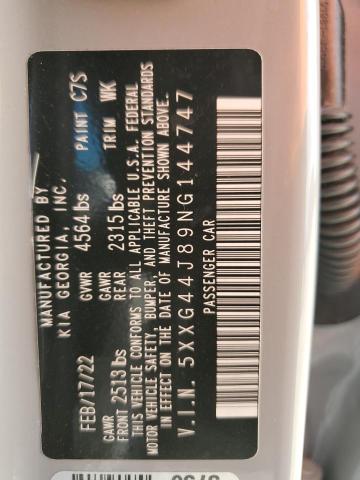 2022 KIA K5 GT - 5XXG44J89NG144747