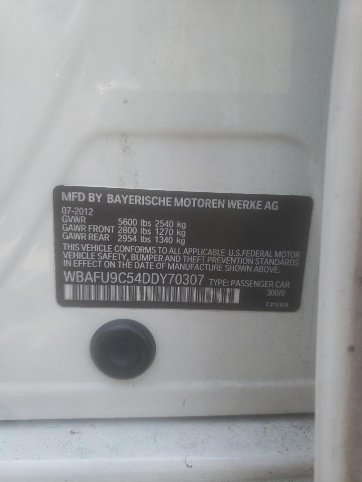 WBAFU9C54DDY70307 2013 BMW 550 Xi