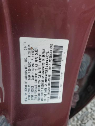 2017 HONDA ACCORD LX - 1HGCR2F3XHA308641