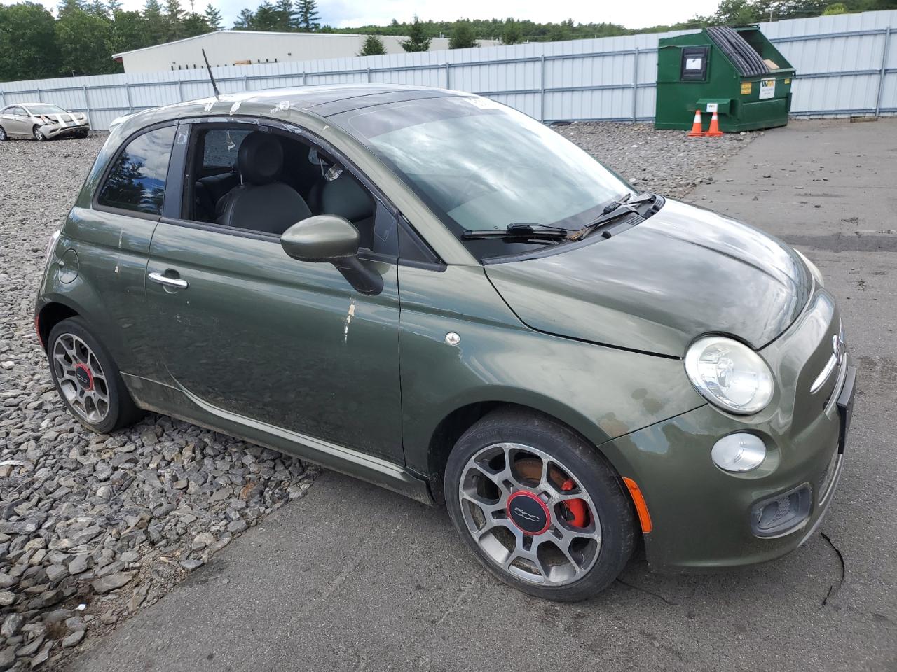 2012 Fiat 500 Sport vin: 3C3CFFBR3CT295942