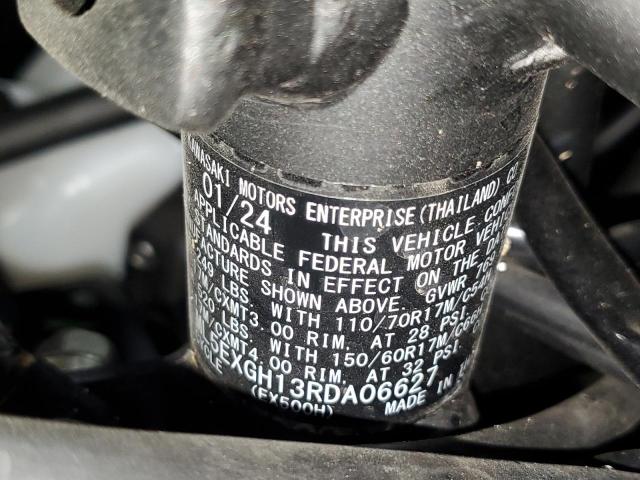 2024 KAWASAKI EX500 H ML5EXGH13RDA06627