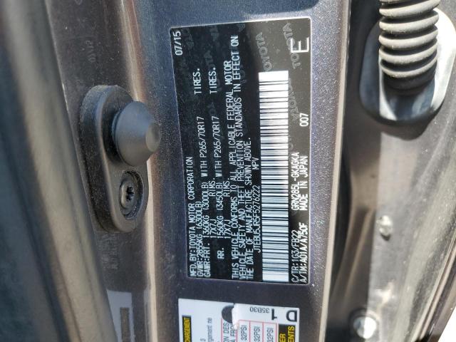 2015 TOYOTA 4RUNNER SR - JTEBU5JR5F5276222