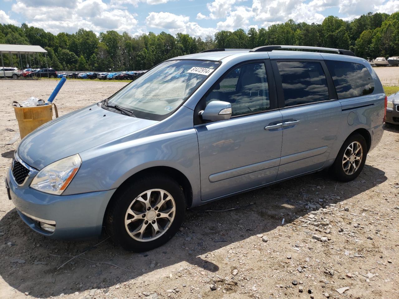 2014 Kia Sedona Lx vin: KNDMG4C78E6538155
