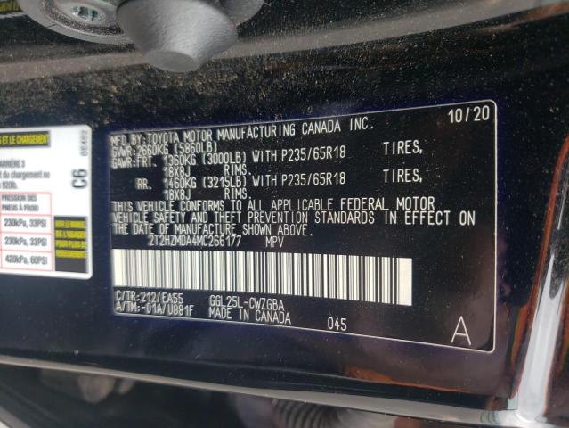 2021 Lexus Rx 350 VIN: 2T2HZMDA4MC266177 Lot: 61006744