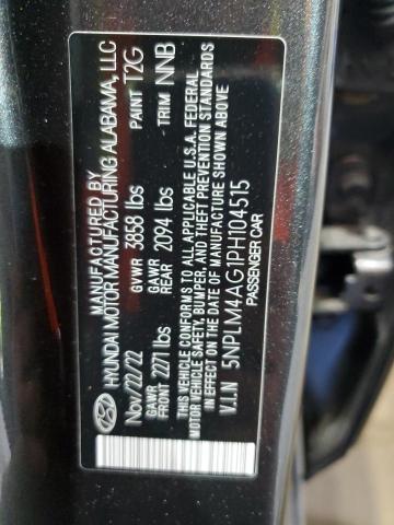 5NPLM4AG1PH104515 2023 HYUNDAI ELANTRA - Image 12