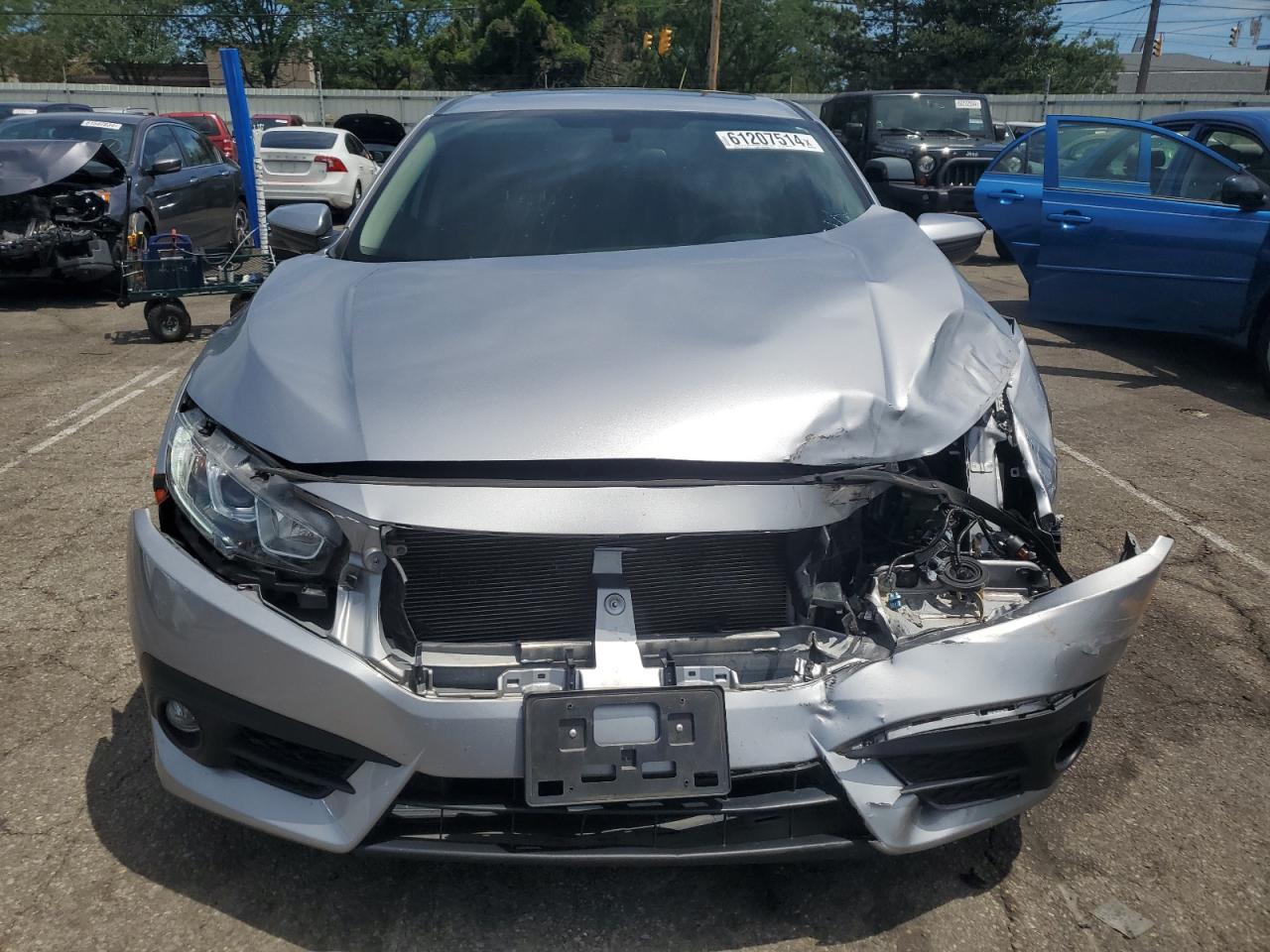 JHMFC1F34JX002737 2018 Honda Civic Ex