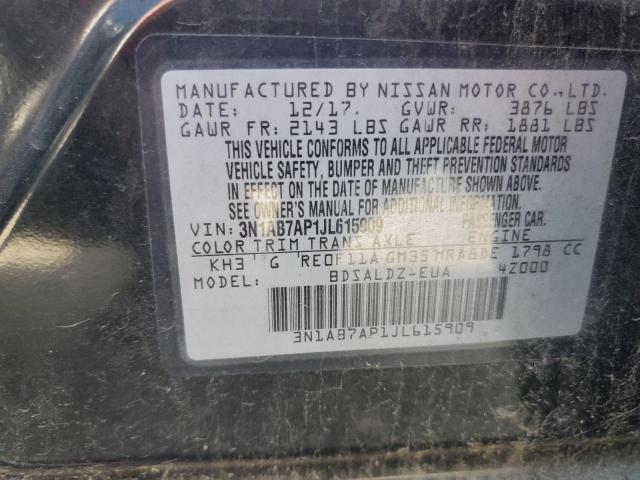 2018 NISSAN SENTRA S - 3N1AB7AP1JL615909