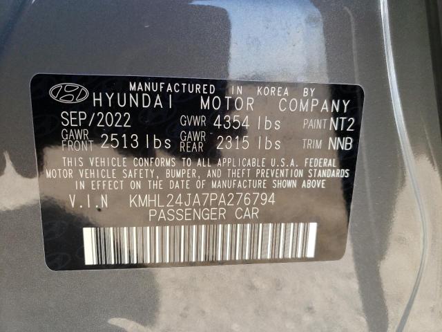 2023 HYUNDAI SONATA SE - KMHL24JA7PA276794