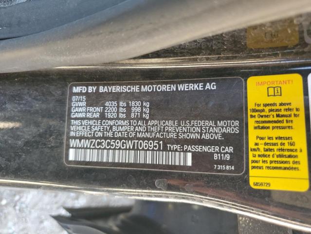 2016 MINI COOPER S C - WMWZC3C59GWT06951
