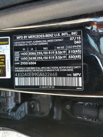 2016 MERCEDES-BENZ GLE 300D 4 4JGDA0EB9GA622668