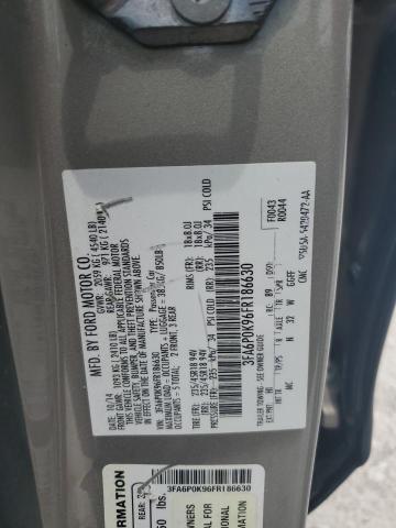 2015 Ford Fusion Titanium VIN: 3FA6P0K96FR186630 Lot: 62089744