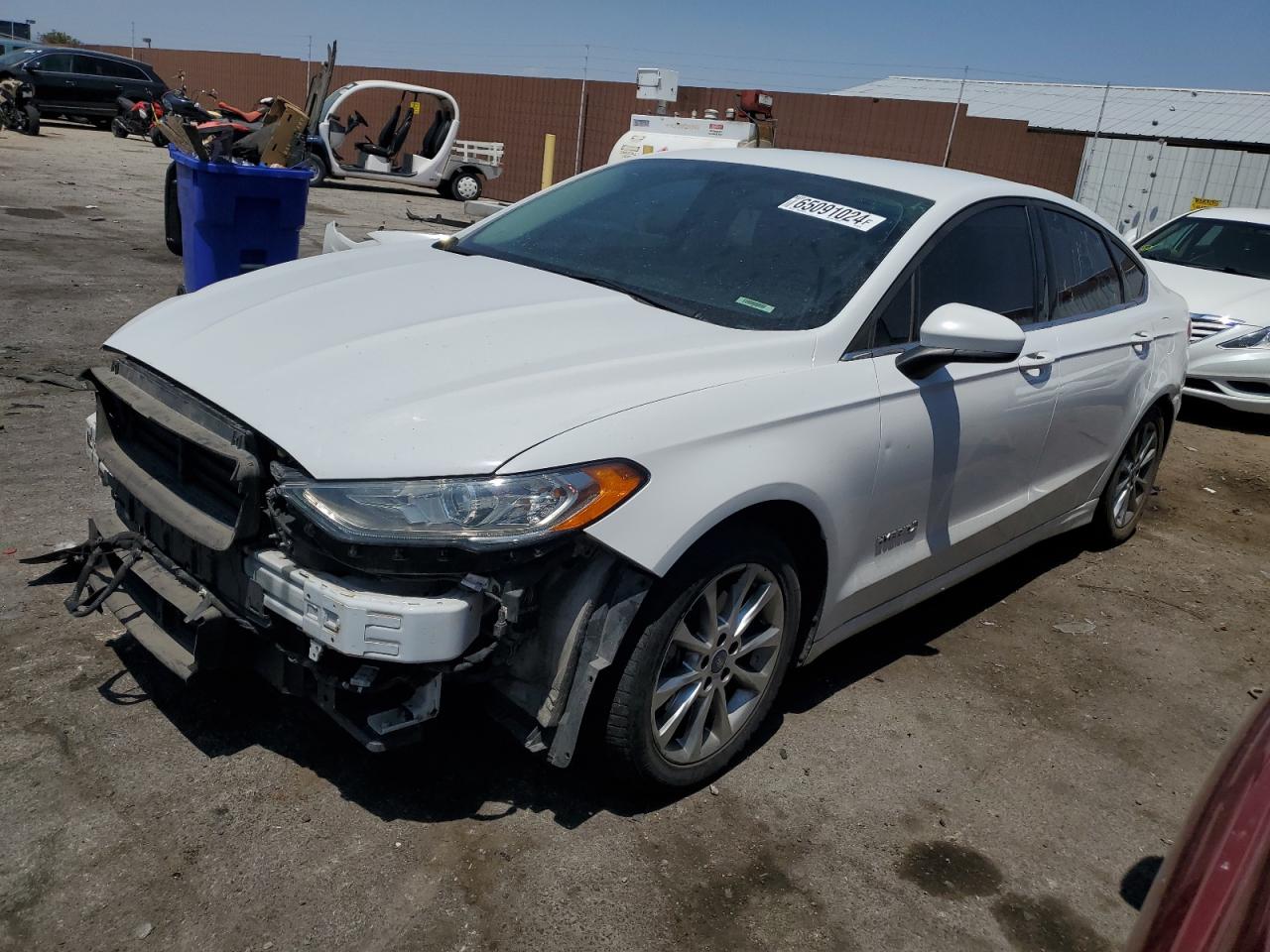 Lot #2957934798 2017 FORD FUSION SE