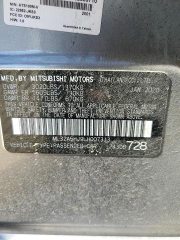 2020 MITSUBISHI MIRAGE LE - ML32A5HJ9LH007313