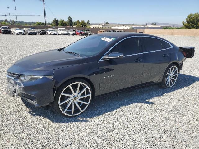 CHEVROLET MALIBU LT 2017 blue  gas 1G1ZE5ST5HF244497 photo #1