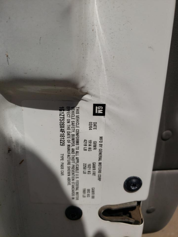 1G1ZT528X4F181229 2004 Chevrolet Malibu Ls