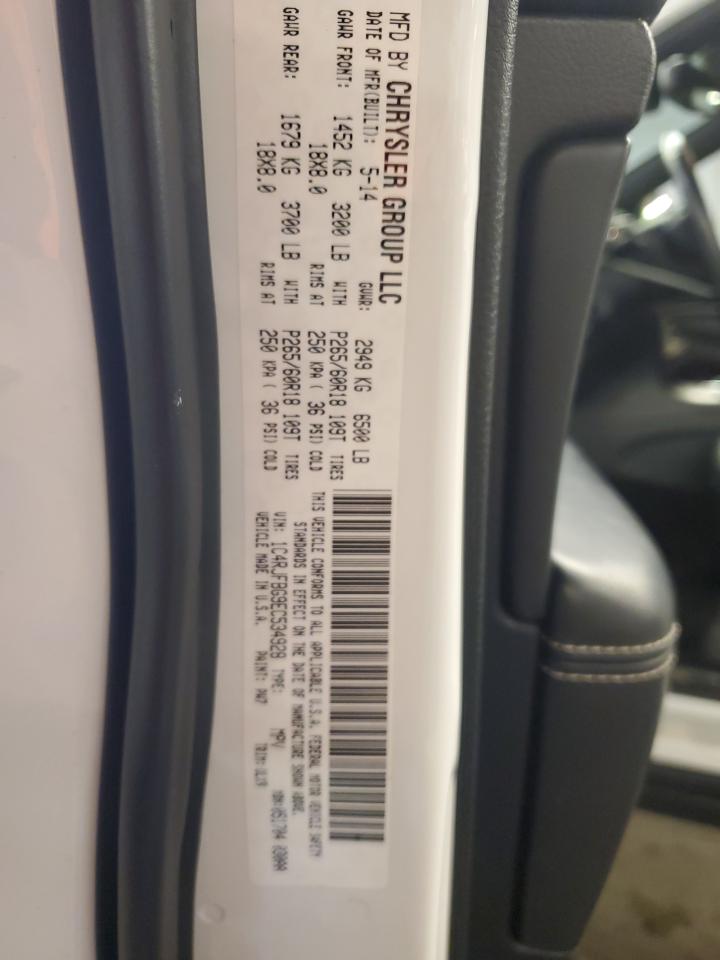 1C4RJFBG9EC534928 2014 Jeep Grand Cherokee Limited