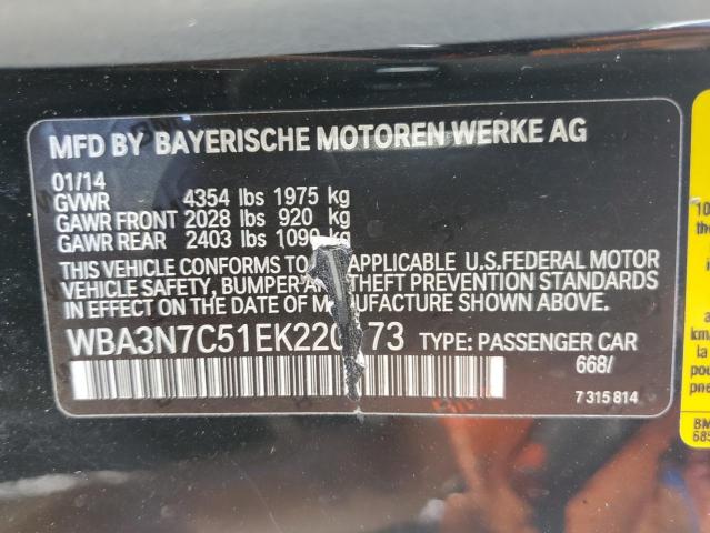 VIN WBA3N7C51EK220173 2014 BMW 4 Series, 428 I no.12