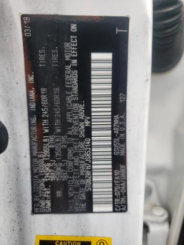 2018 Toyota Highlander Le VIN: 5TDBZRFH7JS853140 Lot: 63277734