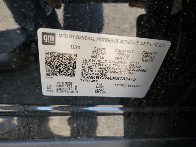 2024 CHEVROLET BLAZER 2LT - 3GNKBCR46RS183475