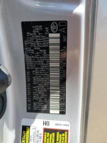 2018 TOYOTA COROLLA L - 2T1BURHE1JC059423