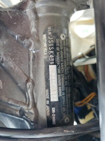 2011 SUZUKI DR-Z400 S - JS1SK43A0B2100115
