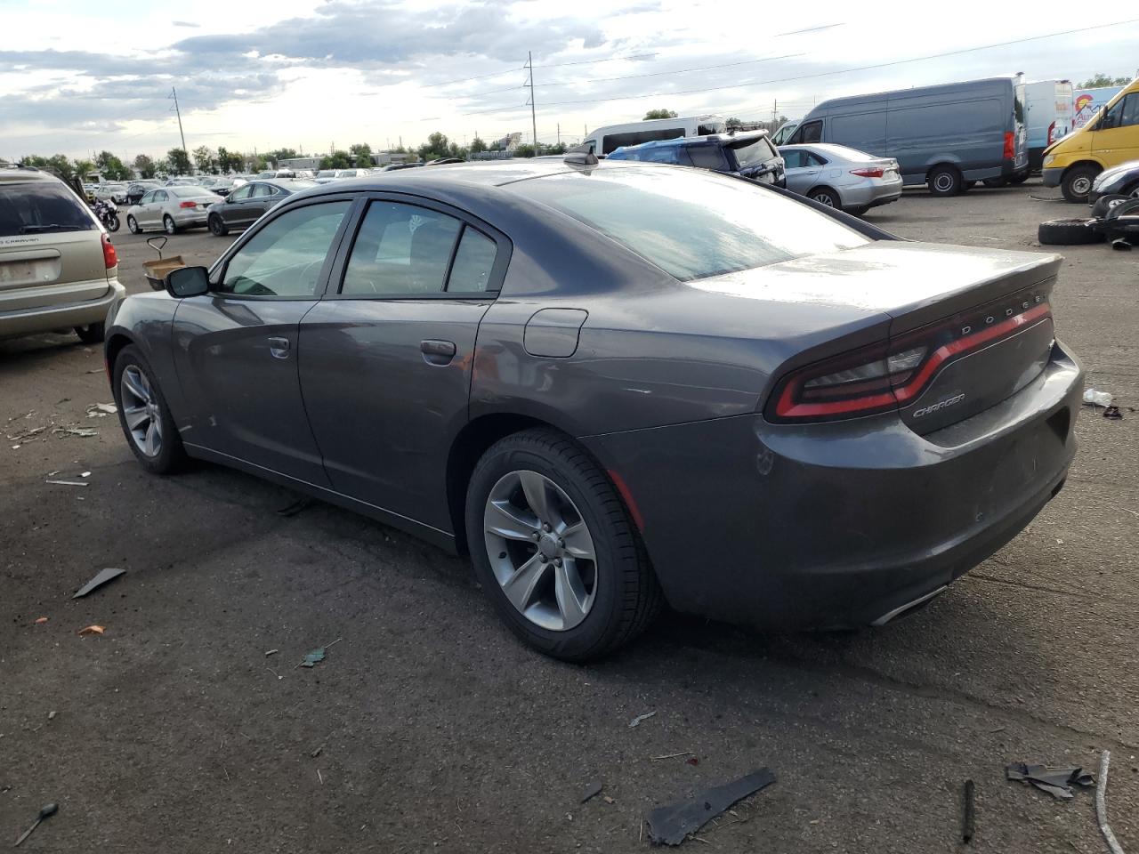 Lot #2667443870 2016 DODGE CHARGER SX